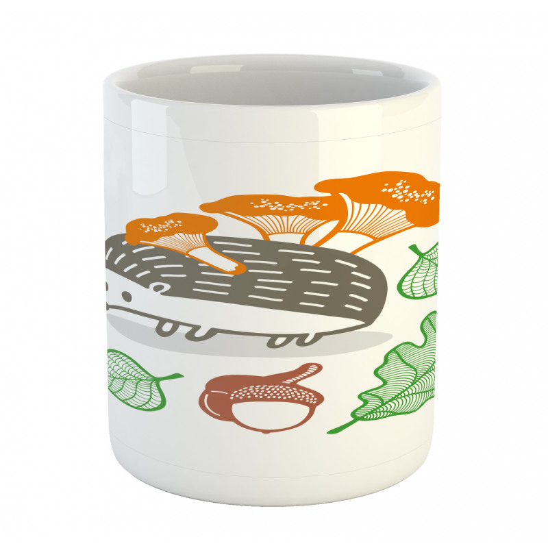 Colorful Animal Food Mug