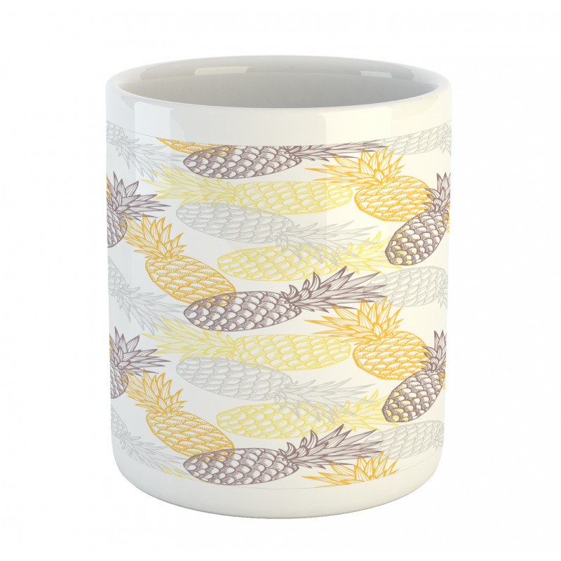 Exotic Pineapple Tropics Mug