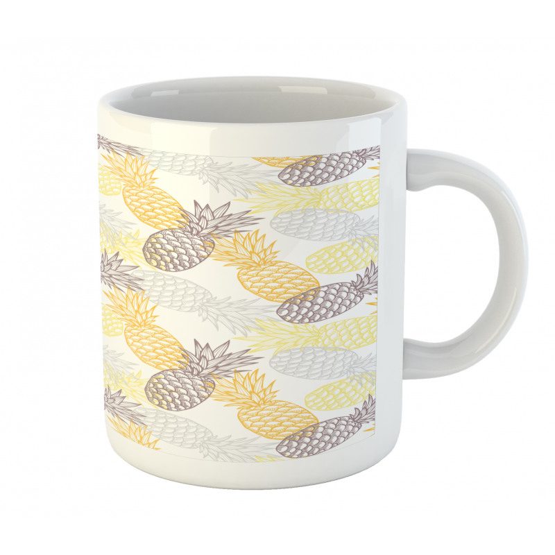 Exotic Pineapple Tropics Mug