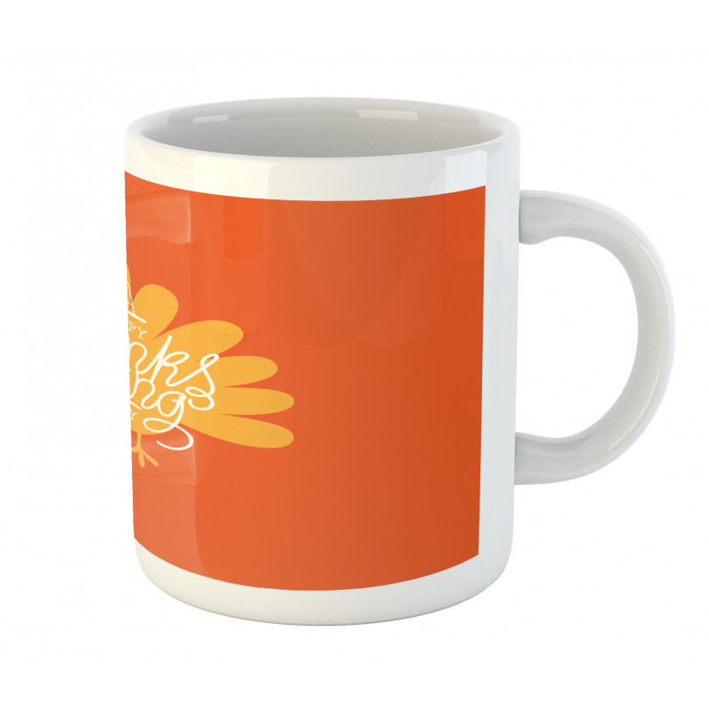 Poultry Silhouette Fall Mug