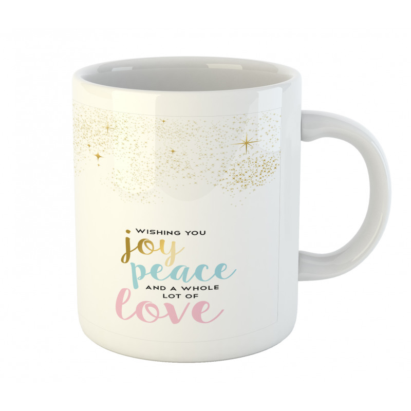 Christmas Snowflake Love Mug