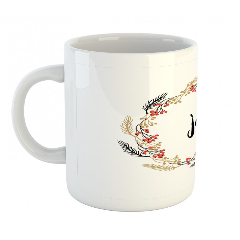 Wreaths Vintage Design Mug