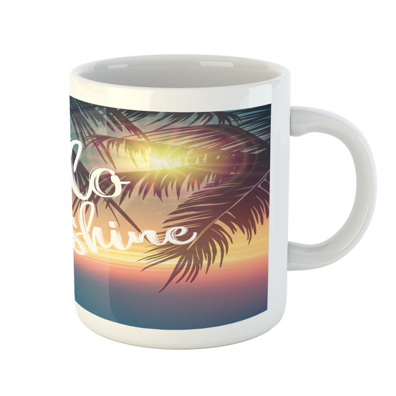 Tropical Palms Mug