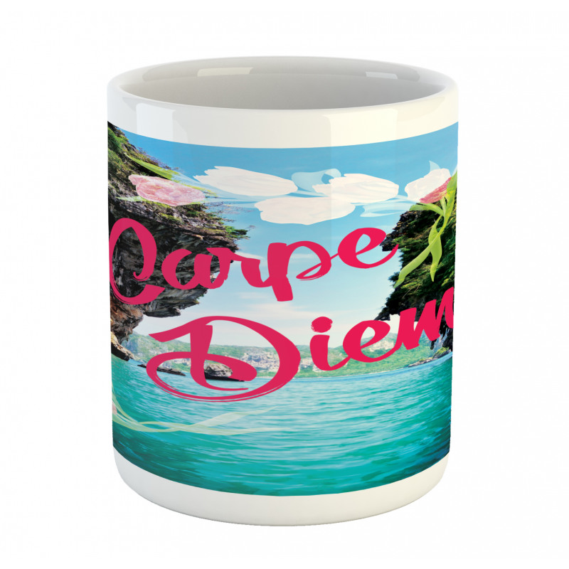 Carpe Diem Message Mug