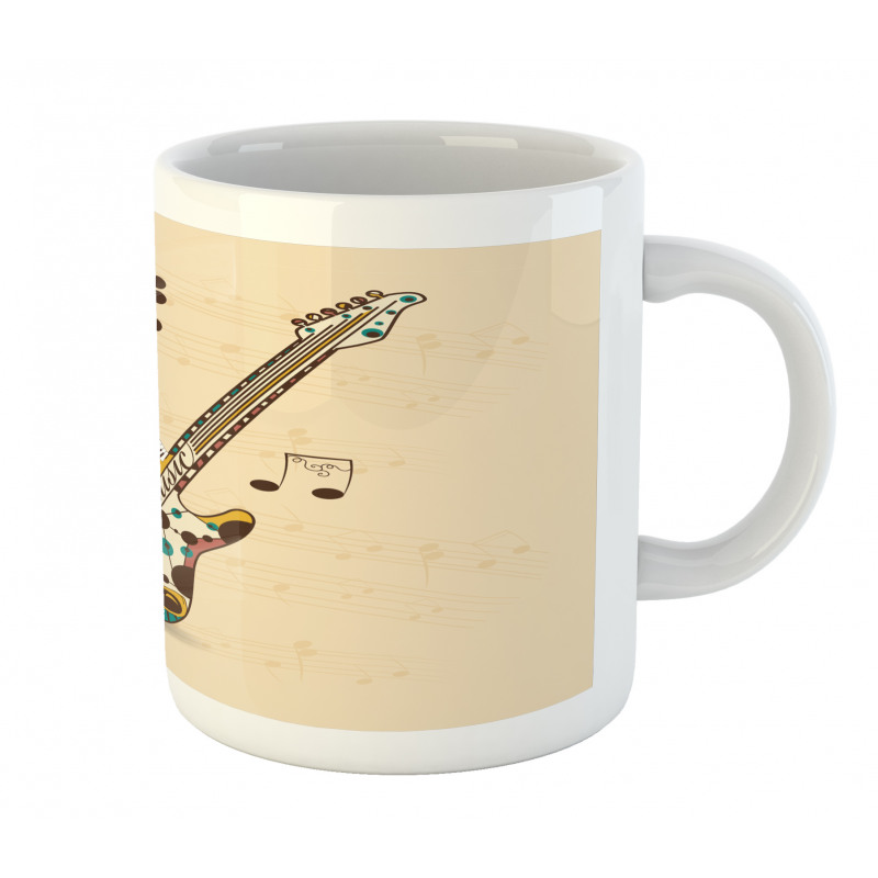 Abstract Funk Instrument Mug