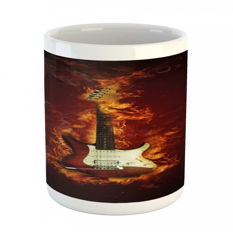 Instrument in Flames Mug