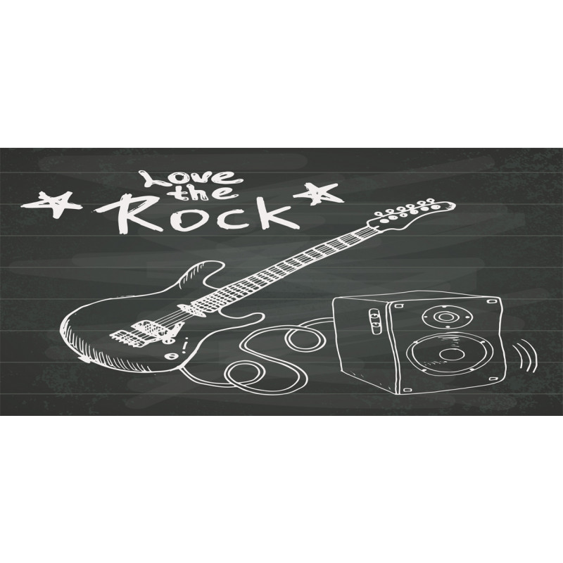 Love Rock Music Sketch Mug