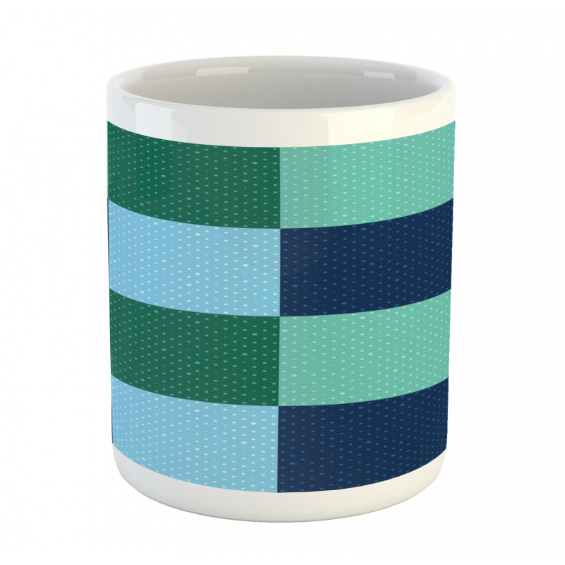 Polka Dot Squares Mug