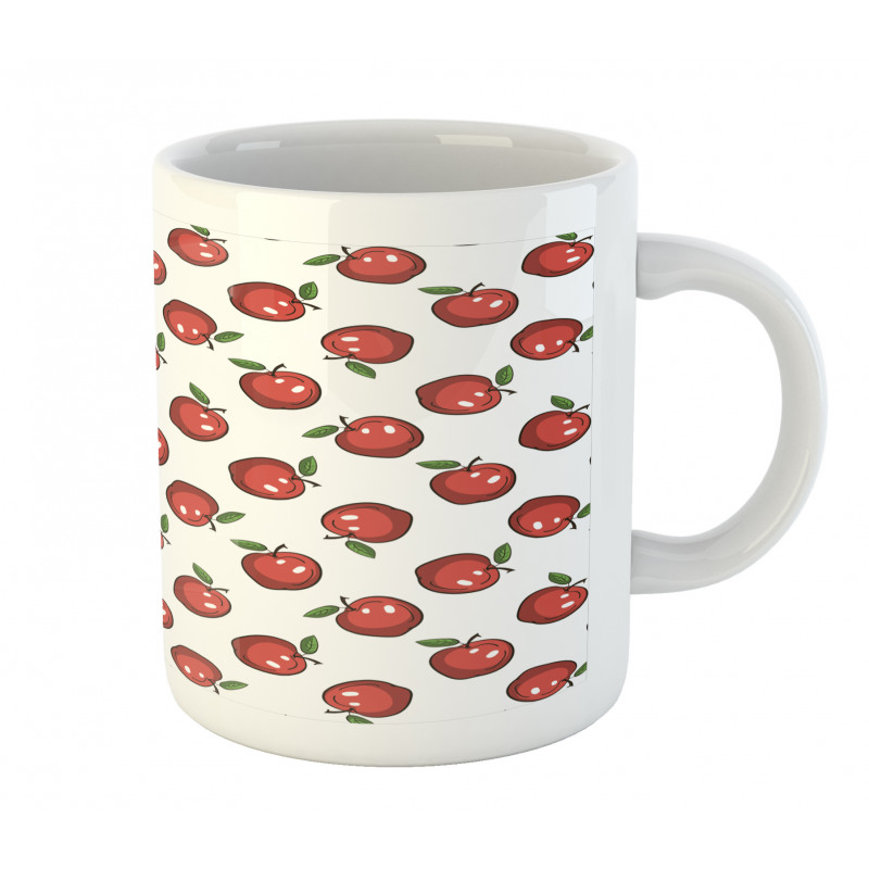 Cartoon Organic Fruit Mug