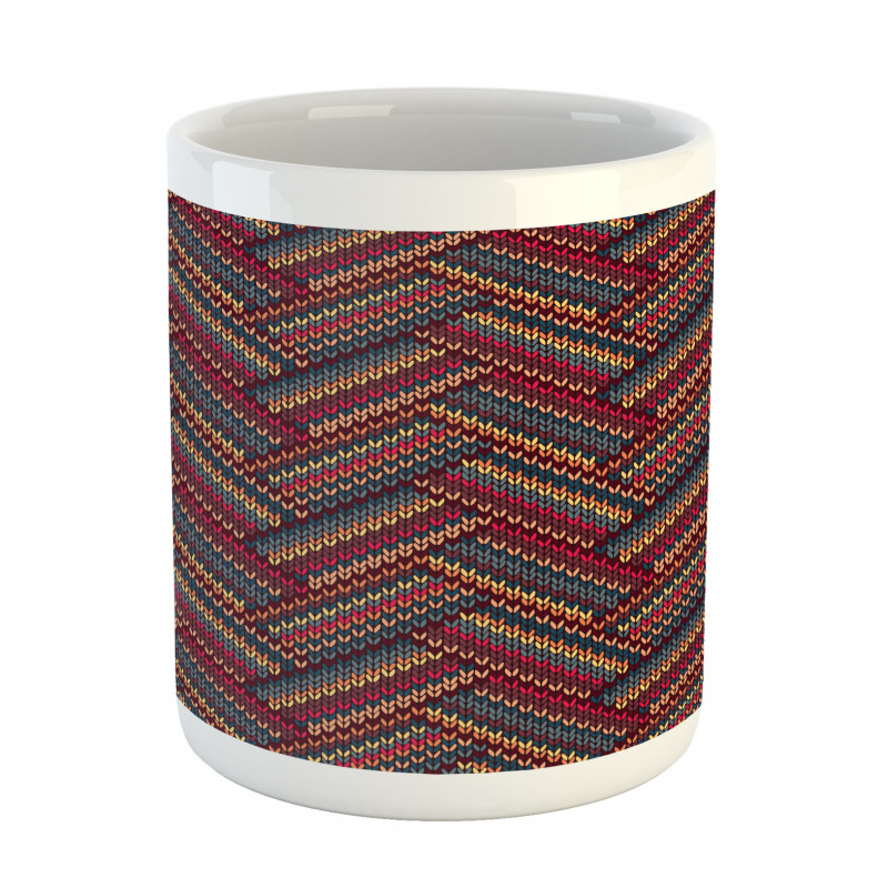 Herringbone Lines Mug