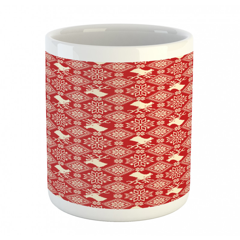 Northern Reindeers Flora Mug