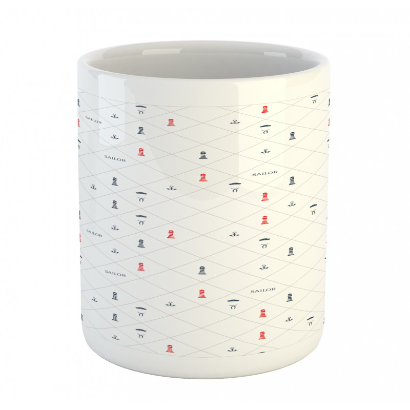 Diamond Motif Mug