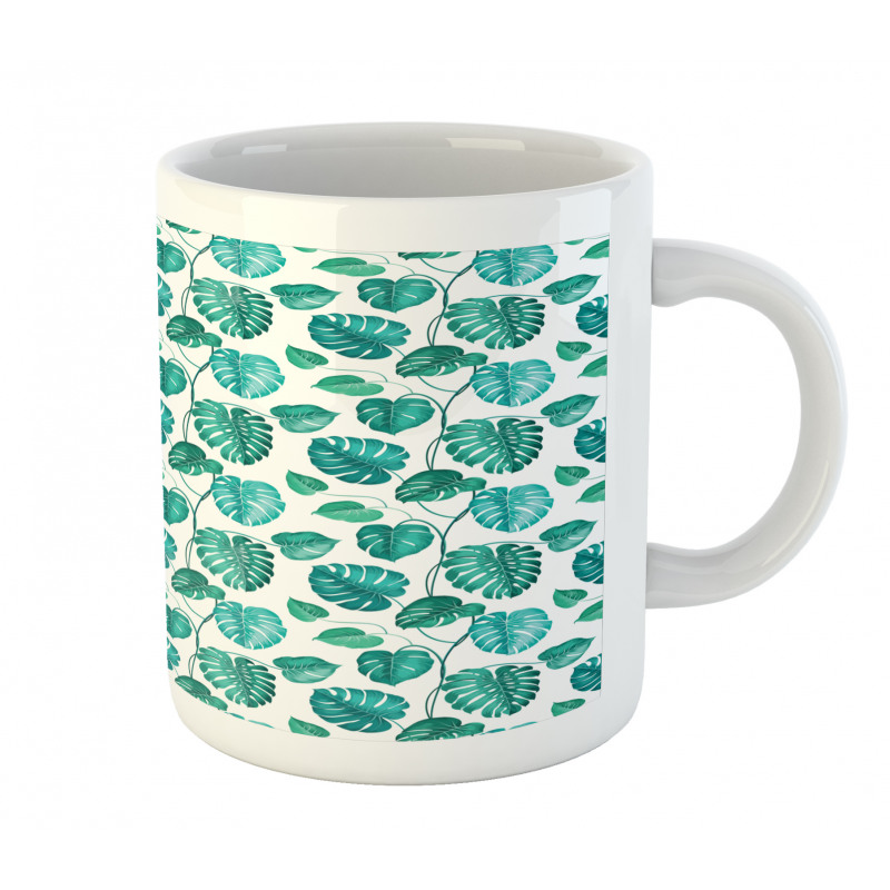 Rainforest Jungle Leaf Mug