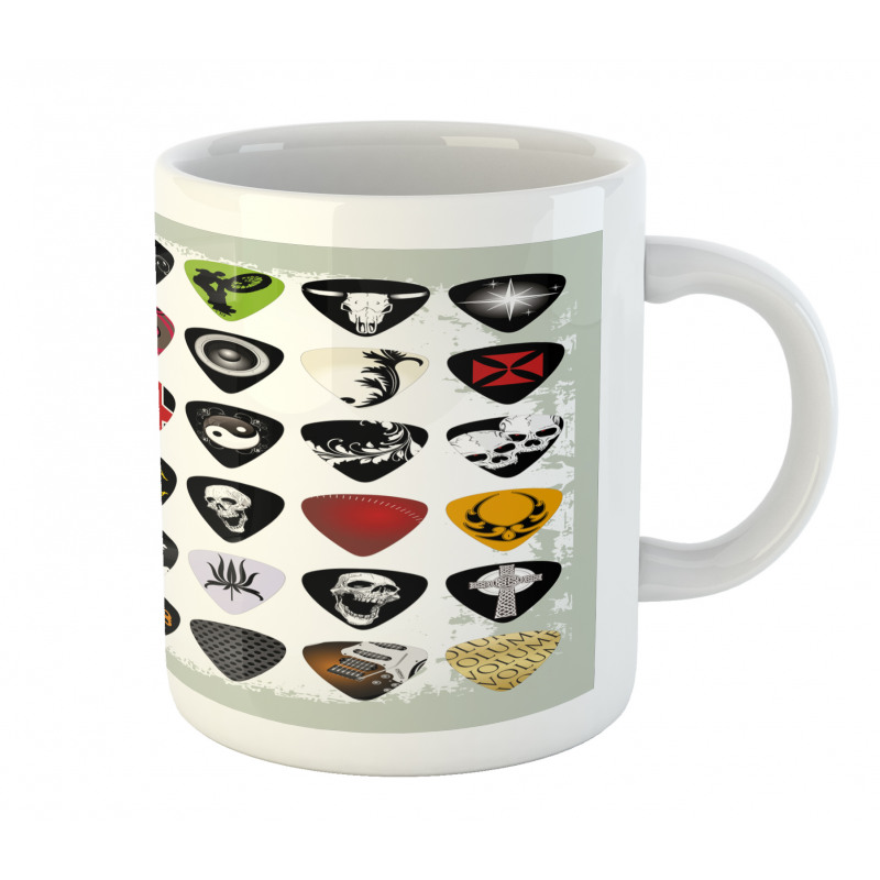 Guitar Picks Set Mug