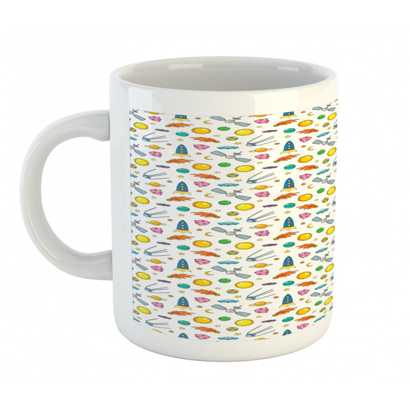 Cartoon Shooting Star Mug