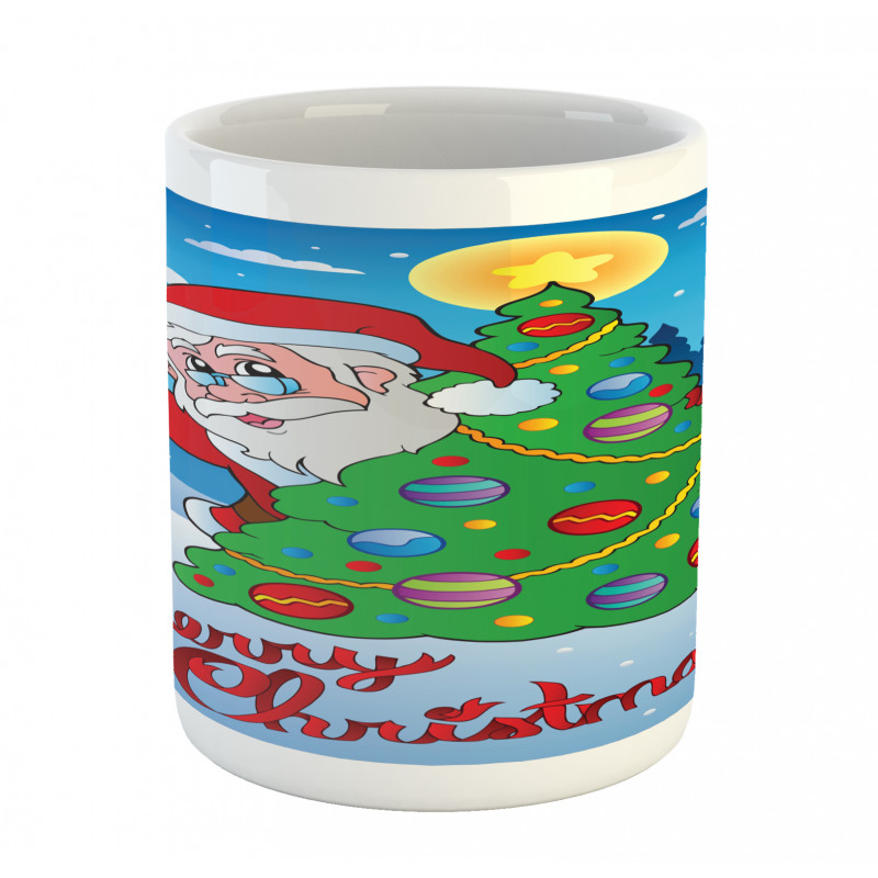 Tree Snowy Forest Mug