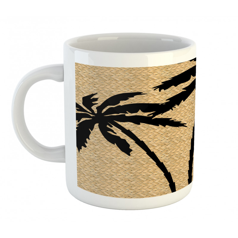Palm Tree Silhouettes Mug