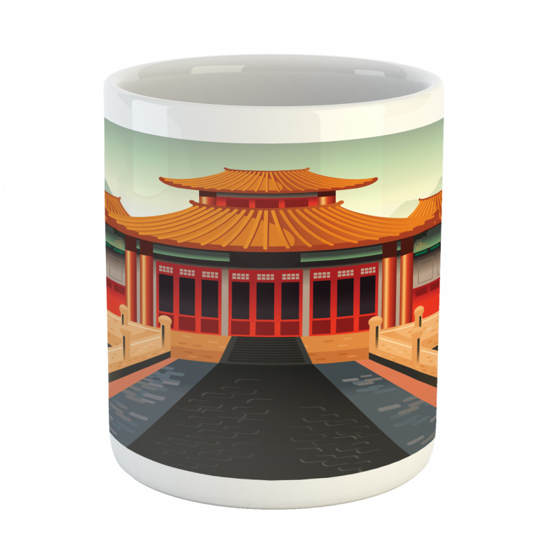 Chinese Building Asia Mug