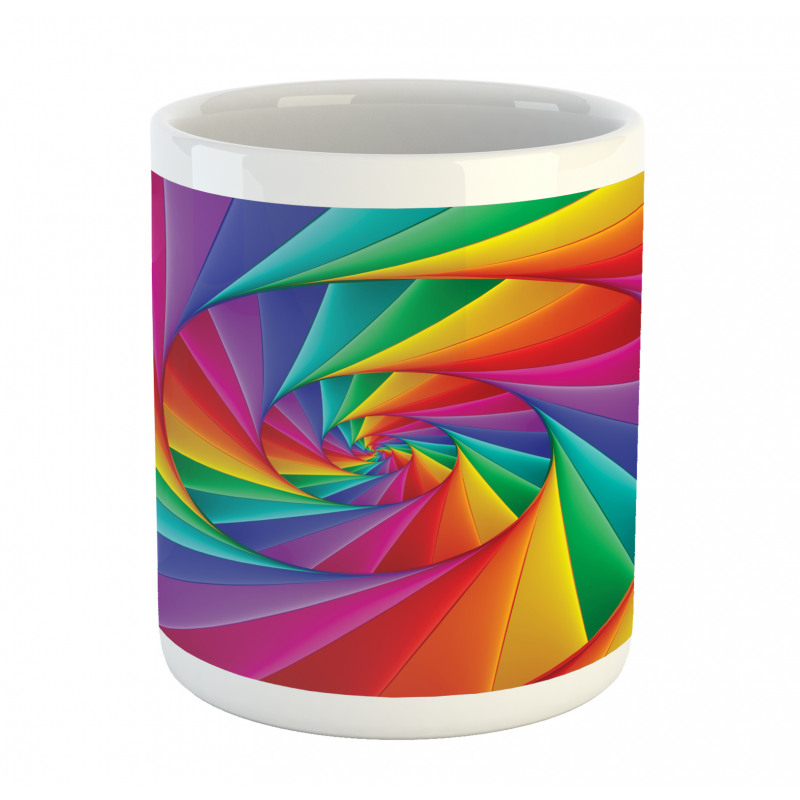 Abstract Art Vivid Swirl Mug