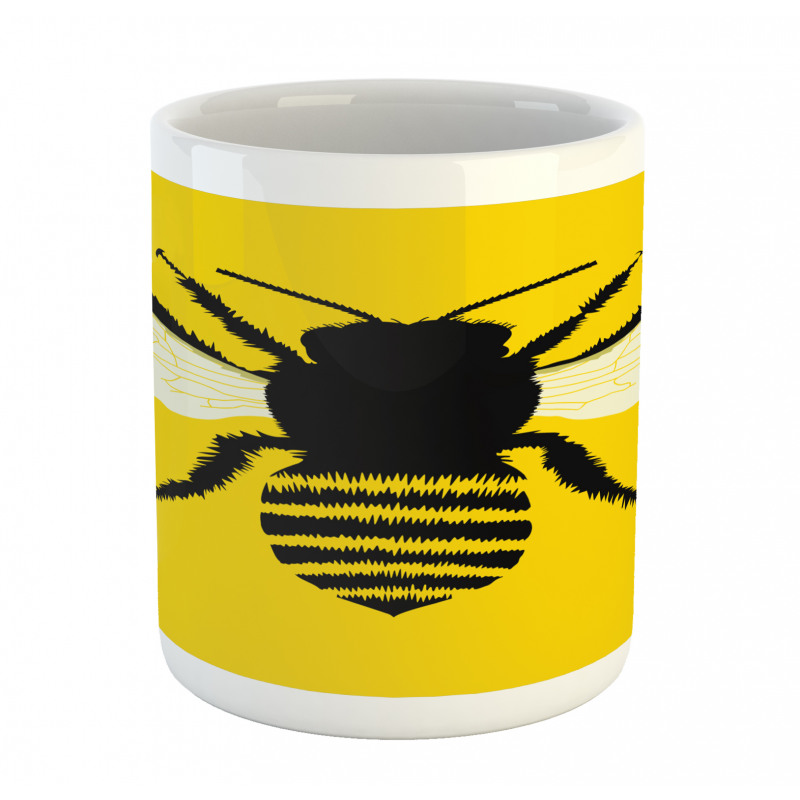 Honeybee Silhouette Mug