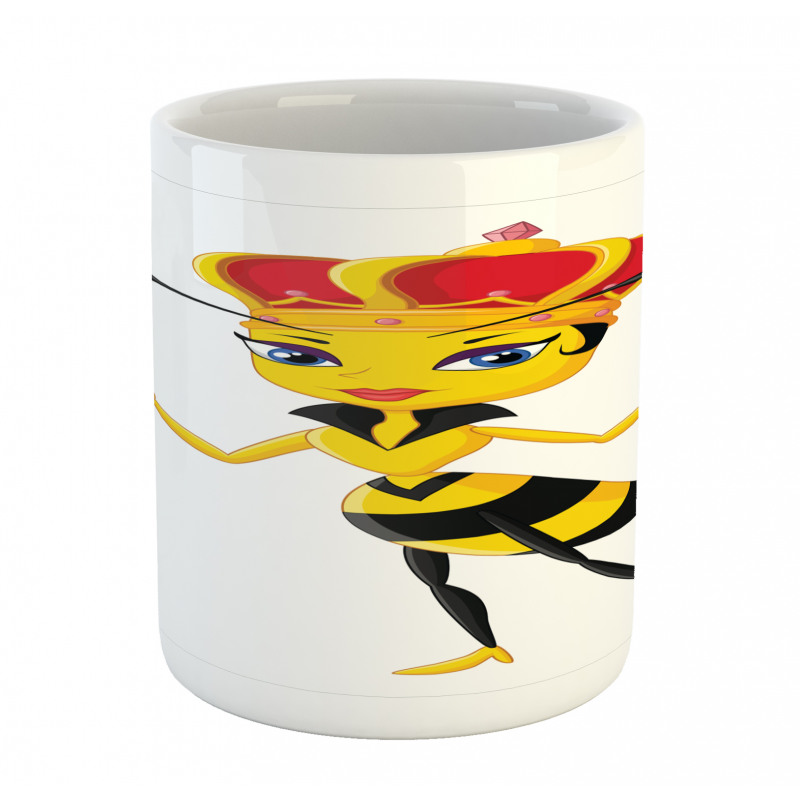 Cartoon Style Bee Mug