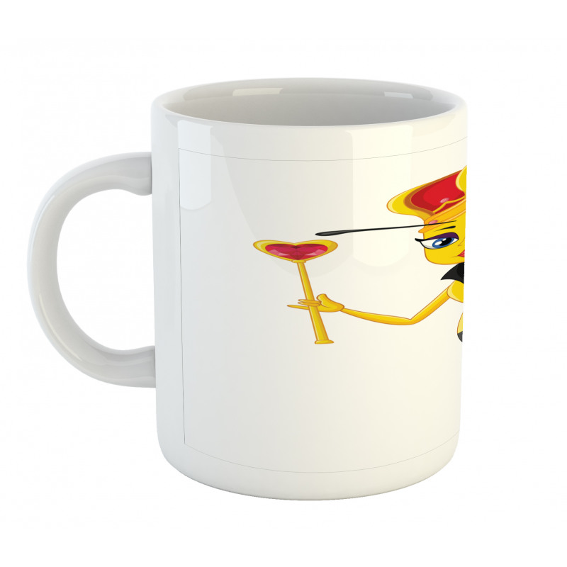 Cartoon Style Bee Mug