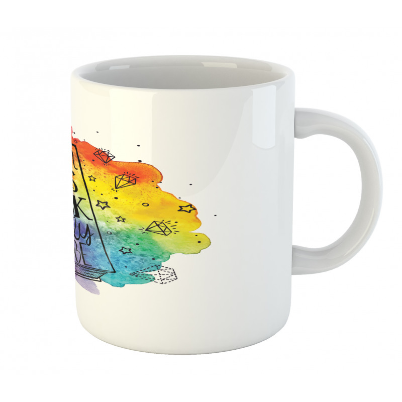 Words Between Pages Vivid Mug