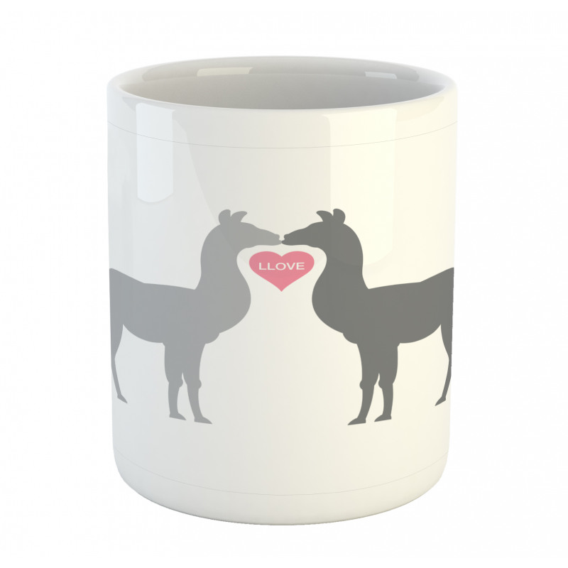 2 Animals in Love Mug