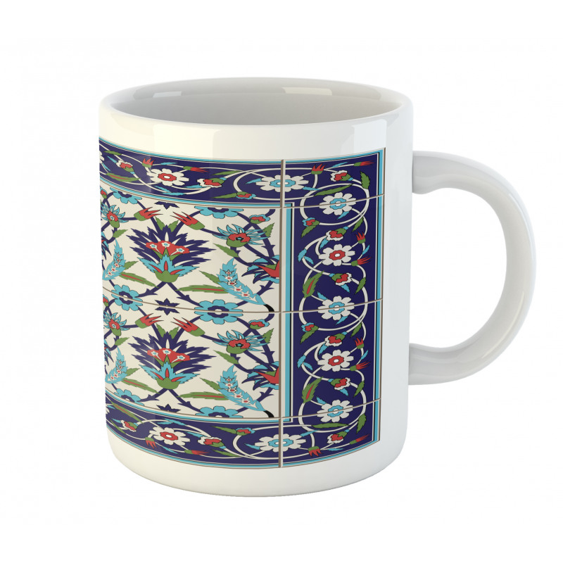 Tulips Daisies Mug