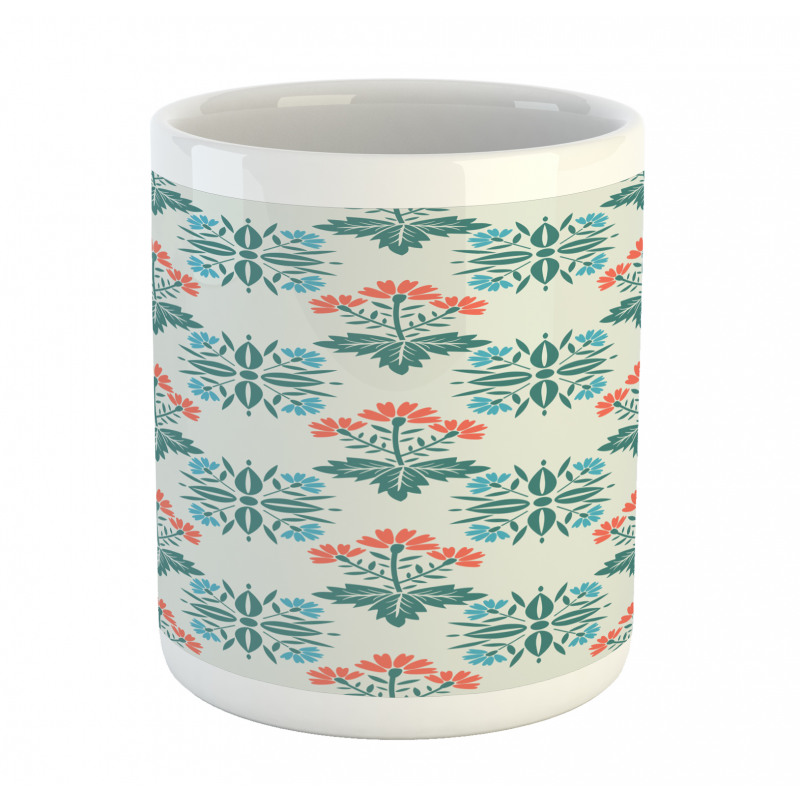 Abstract Spring Motifs Mug