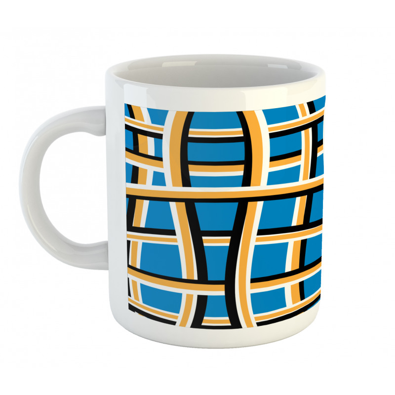 Abstract Stripes Mug