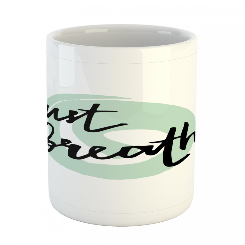 Modern Brush Words Mug