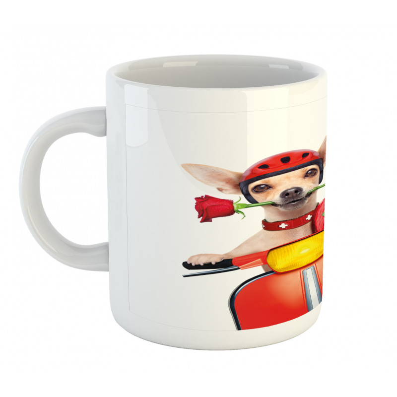 Romantic Chihuahua Mug