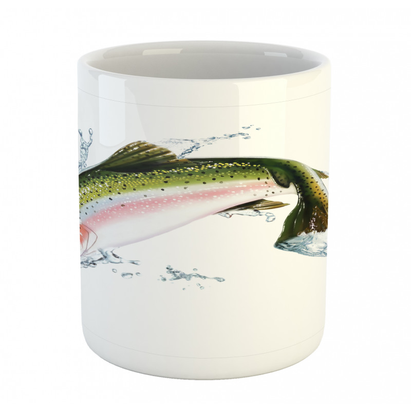 Salmon Photorealistic Art Mug