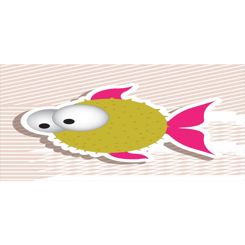 Comical Blowfish Huge Eyes Mug