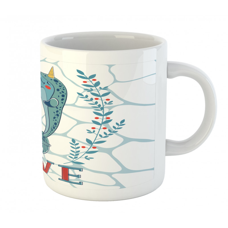 Whales in Love Design Mug