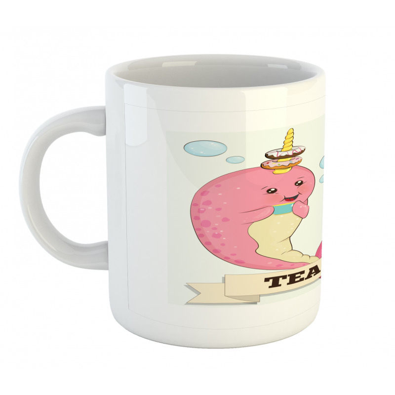 Tea Drinking Whales Mug