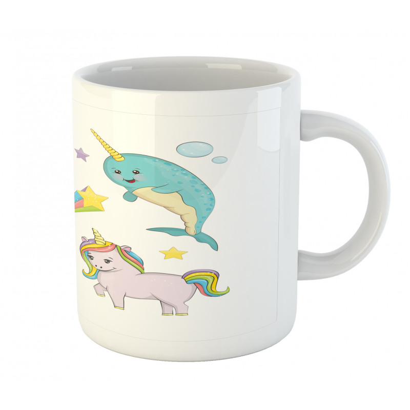 Colorful Rainbow Animal Mug