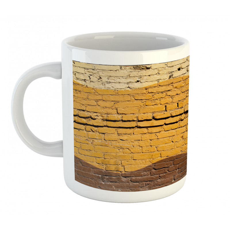 Brick Wall Waves Mug