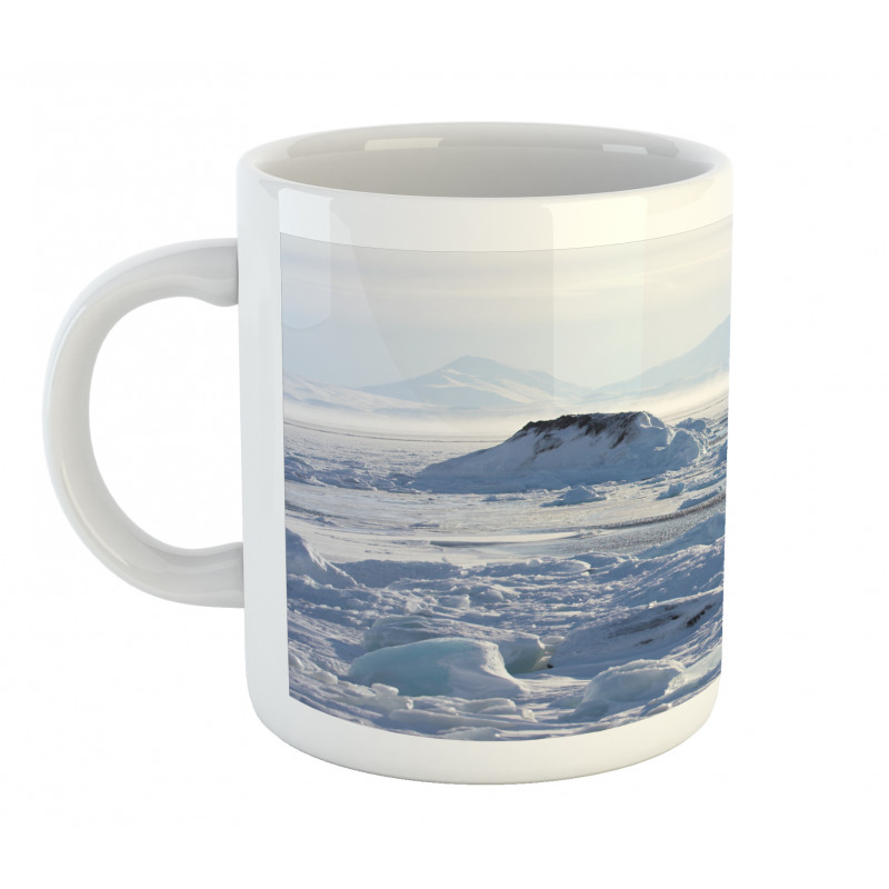 Arctic Winter Ice Lake Mug