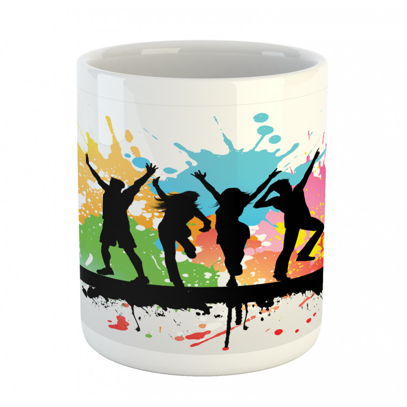 Dance Party People Colors Mug