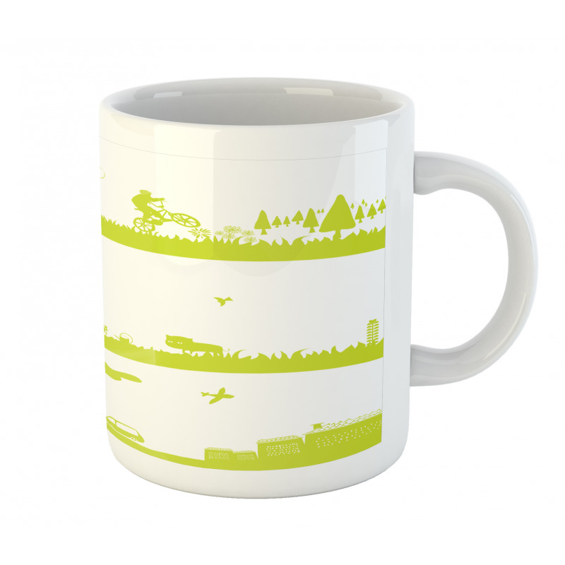 Landscape Pattern Mug