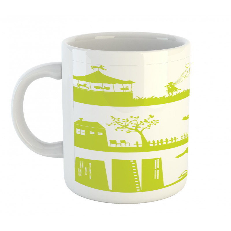 Landscape Pattern Mug