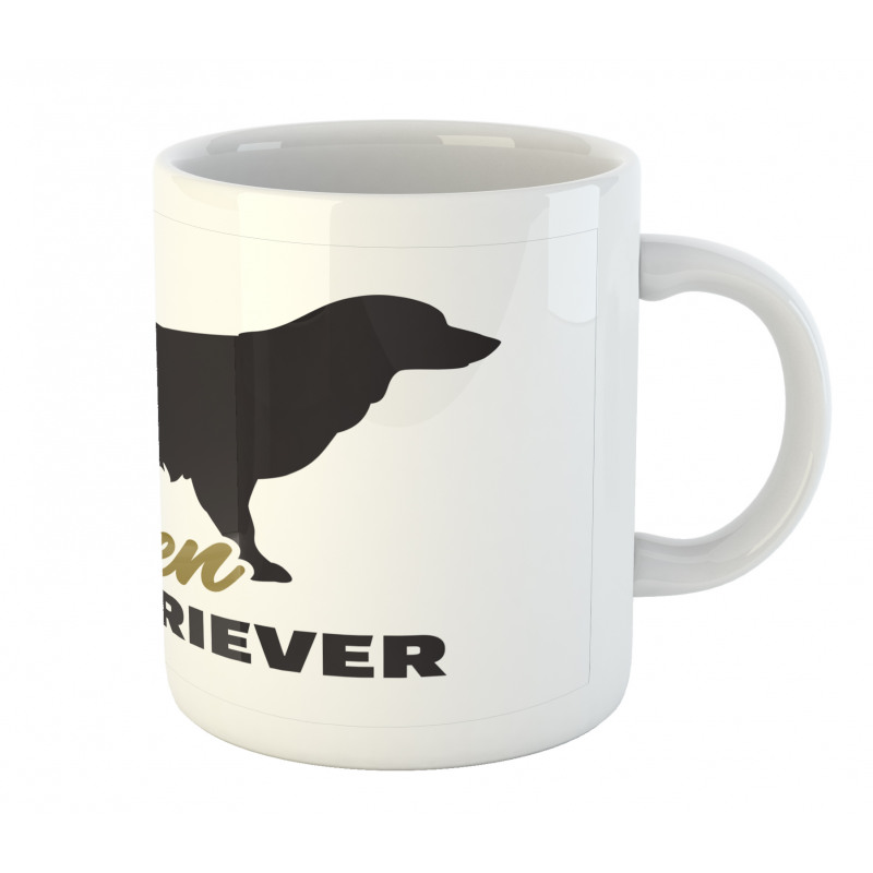 Dog Silhouette Mug