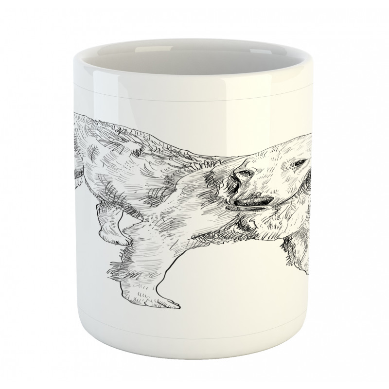 Young Dog Art Mug