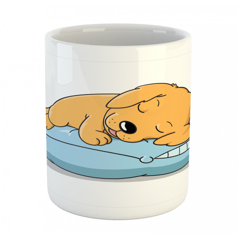 Sleeping Puppy Mug