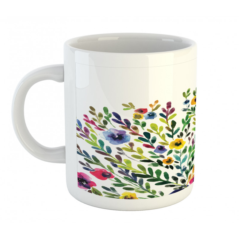 Burgeoning Nature Theme Mug