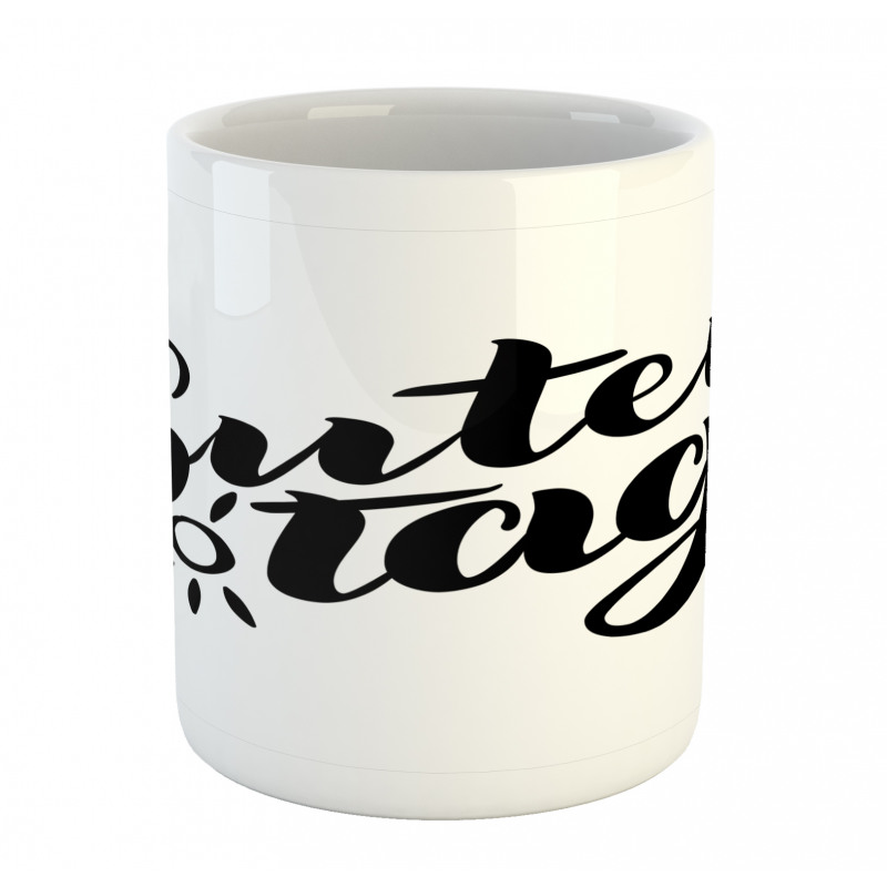 Hand Lettering Guten Tag Mug