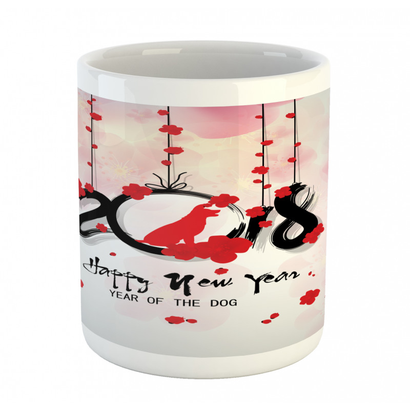 Brush Blossom Mug