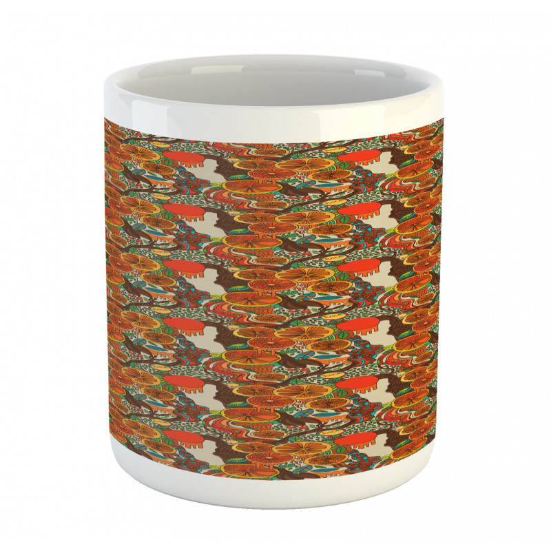 Juicy Oranges Trees Mug